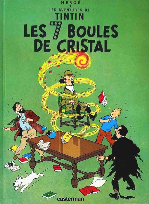 NOWA	Les 7 boules de cristal: Petit Format Tintin komiks po francusku