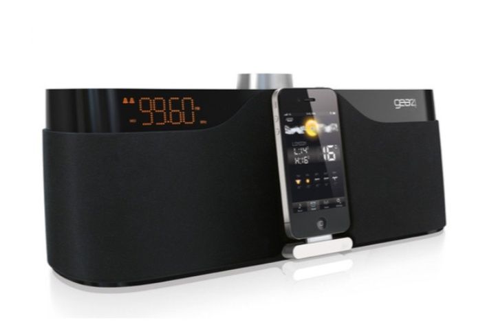 Coluna/ Rádio sem fios HouseParty Rise 2 para iPod, iPhone, iPad da Ge