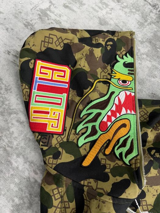 Bape zip-hoodie.Бапе