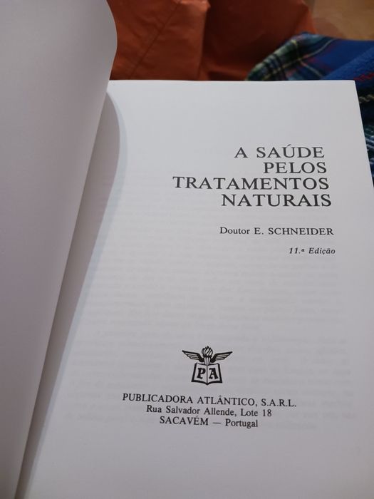 Livro: 'A saúde pelos tratamentos naturais'
