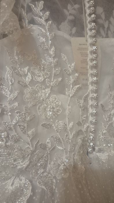 Біле плаття для дівчинки, 152-158 біла сукня на новий рік чи причастя