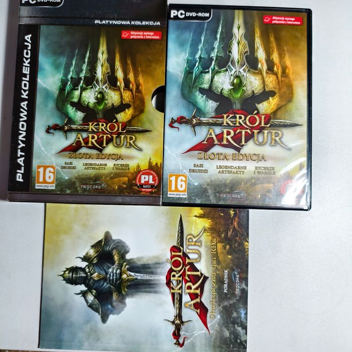 gra pc - król artur złota edycja - platynowa kolekcja