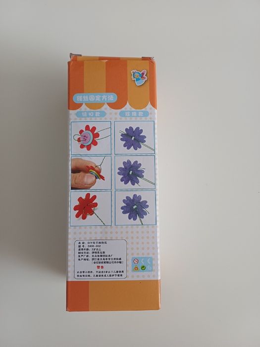 Zestawy DIY Do Robienia Bukietów Kwiatów Z Guzików