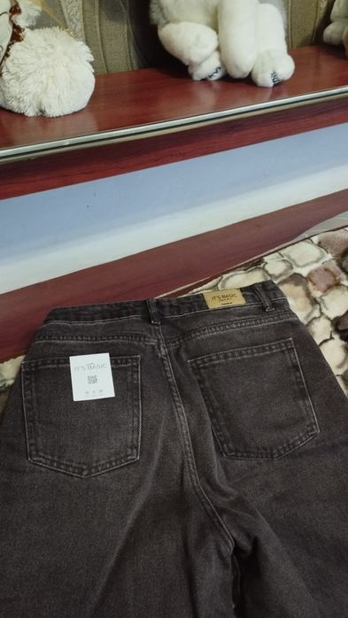 Джинси жіночі  Туречинна. Жіночі джинси коричневі трендові.