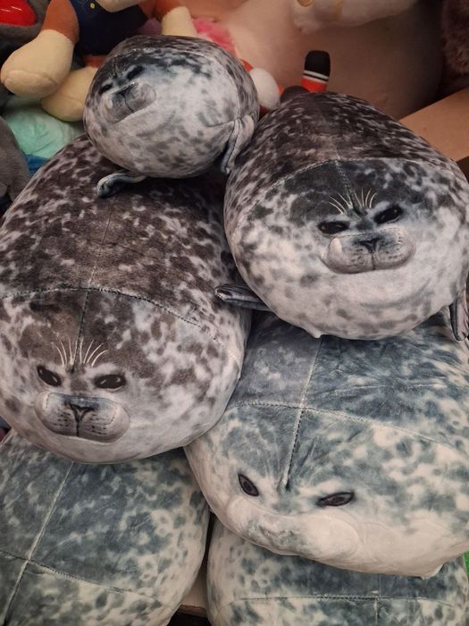 Іграшка подушка тюлень 20,30, 40 см хіт Тік ток