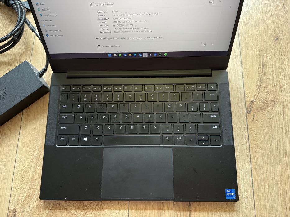 Razer Stealth 13” intel 11gen, 120hz,rtx 1650ti, 16 GB idealny!