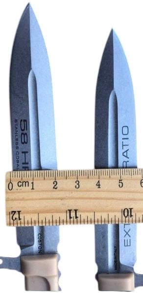 Ніж Тактичний Extreme Ration MAMBA, Mille, штик ніж, військовий.