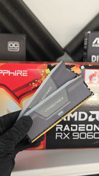 Kit Completo Topo de Gama AM5 (Ryzen 5 + RX 6800XT + 32GB RAM + MSI)