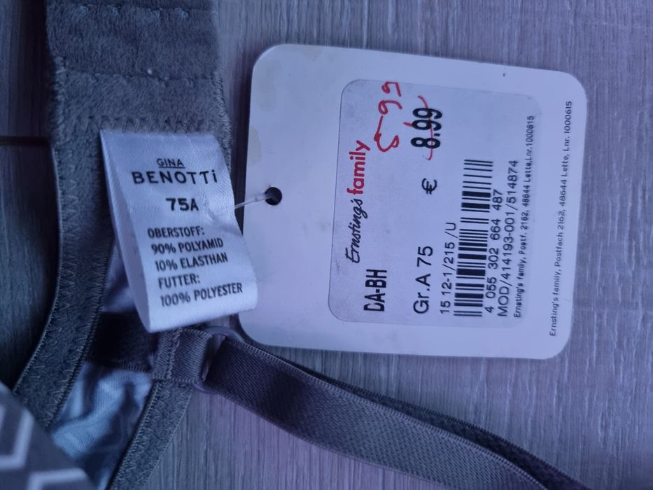 Biustonosz Benotti wzór 75A NOWY