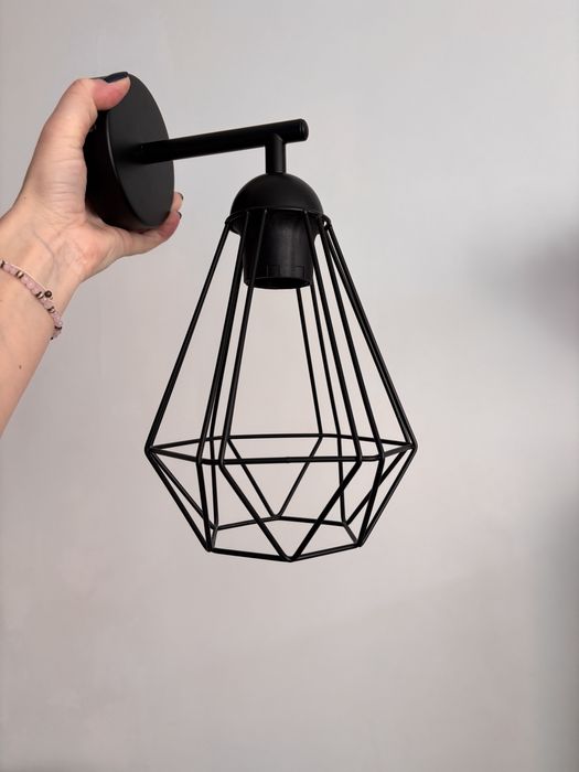 2 szt. Kinkiet loft druciak diament