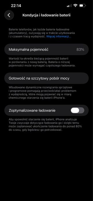 Iphone 14 plus 83 kondycji