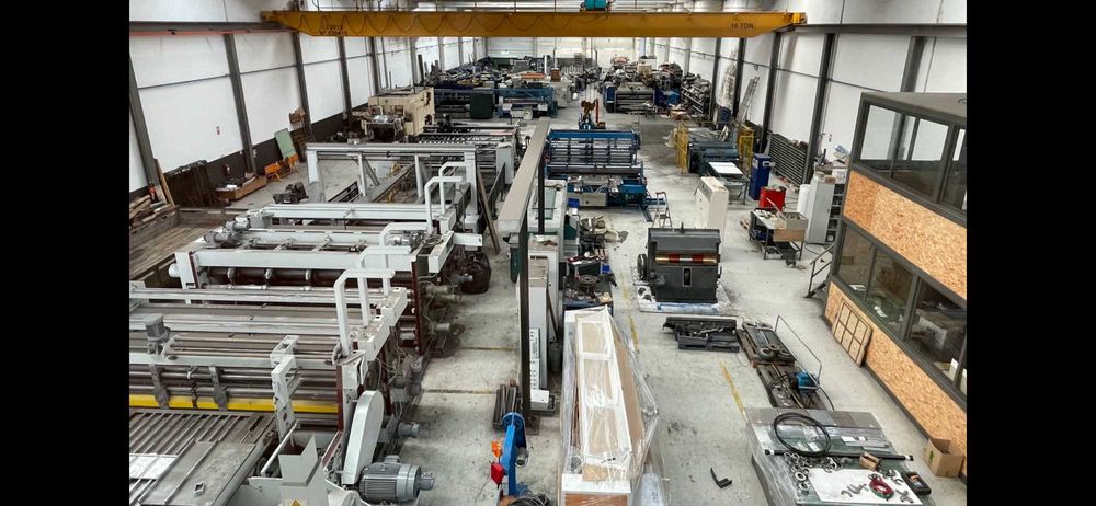 Peças/Assistência Técnica cartonagem máquinas papel/cartão canelado