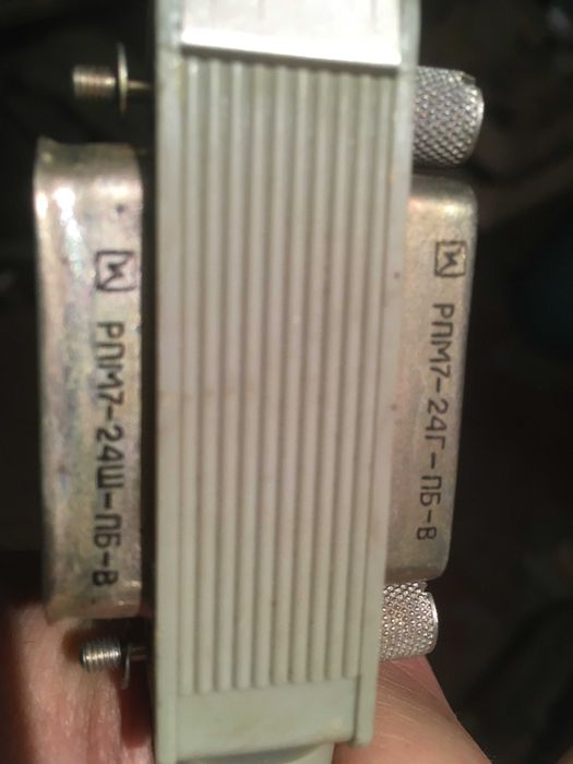 разъемы и кабели от советских приборов б.у. недорого