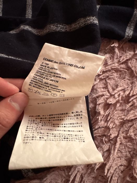 rei kawakubo comme des garcons junya watanabe sweater