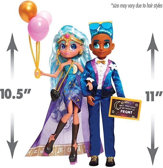 Две куклы с сюрпризами Hairdorables Hairmazing Prom Set, Neila и Logan