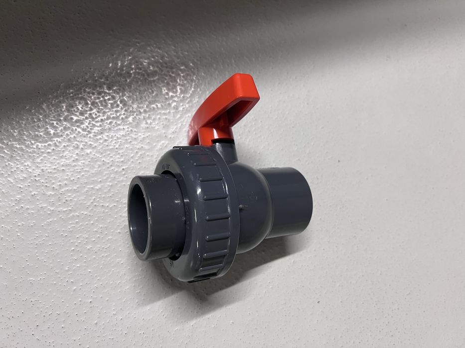 Zawór kulowy PVC  40 - 1 1/4"