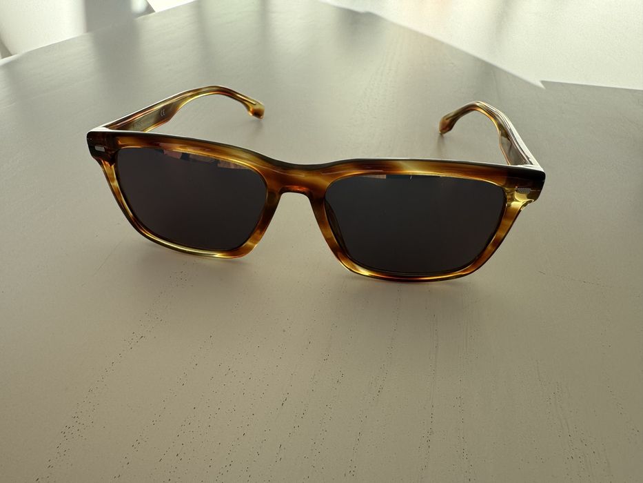 Oculos de sol Hugo Boss unisexo em castanho