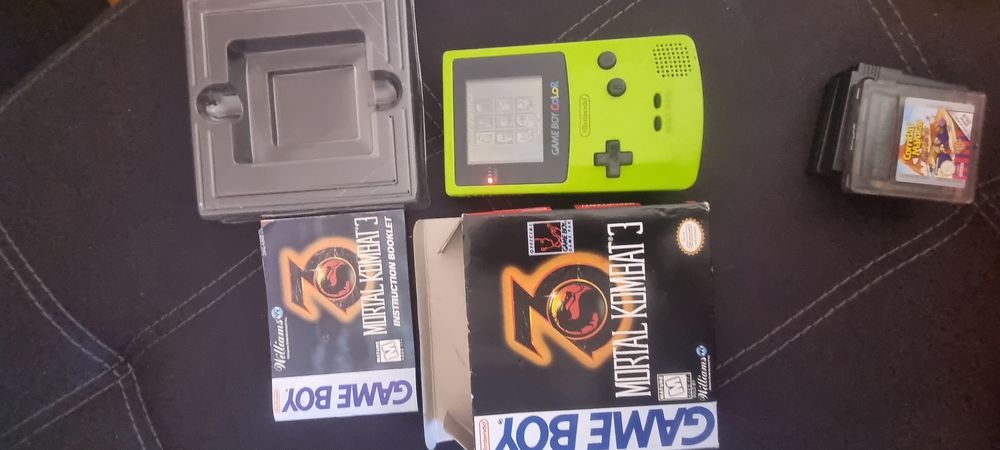 Jogo Game boy Mortal kombat 3 na caixa com manual