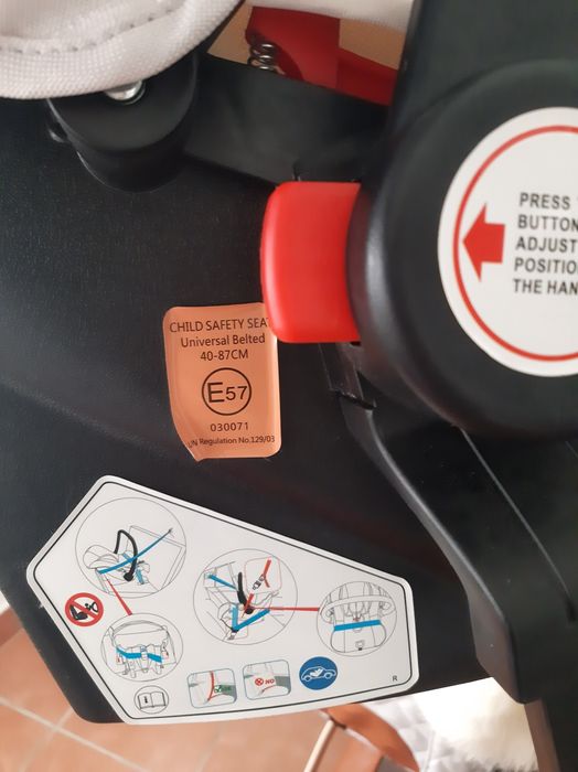 Carrinho de bebe trio