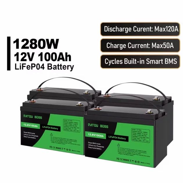 ‼️РОЗПРОДАЖ‼️ Акумуляторна батарея DATOU BOSS 12V100A LiFePO4