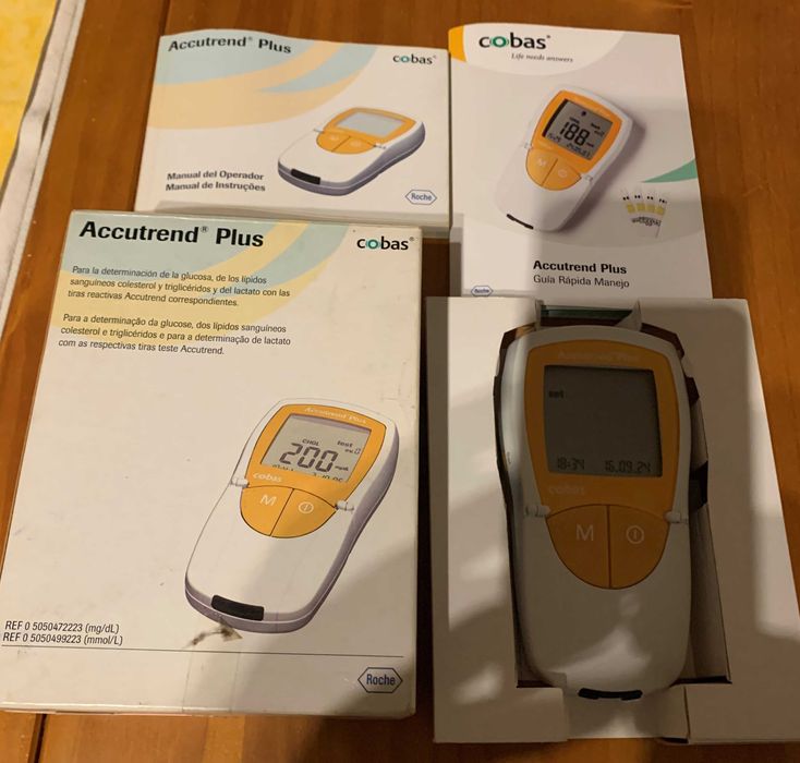 Medidor Accutrend Plus Gli/Col/Tri/Lac