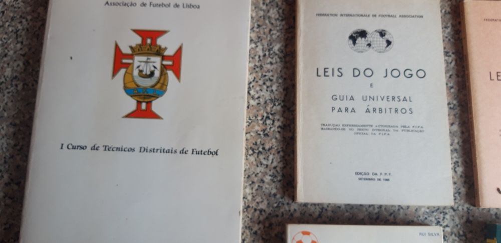 Conjunto de Livros Futebol/Curso Treinadores
