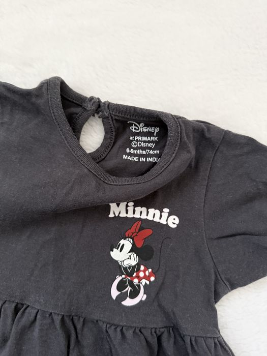 Szara sukienka niemowleca 74 primark