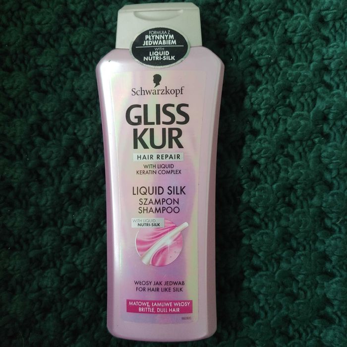 Szampon gliss kur liquid Silk do matowych włosów