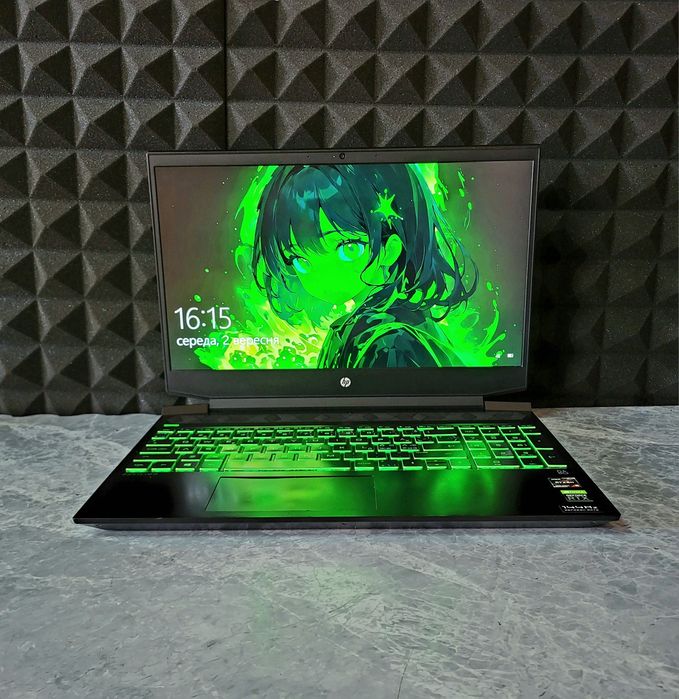 Ігровий ноутбук HP 144Гц / NVIDIA RTX3050 / Ryzen 5 5600H / DDR4 16GB / SSD m2 nvme 512GB