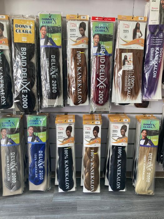Postiços para tranças