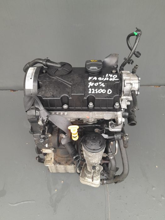 Двигун 1.4TDI BNV Skoda Fabia 2007-2014p Двигатель Мотор 1.4Д Фабия 2