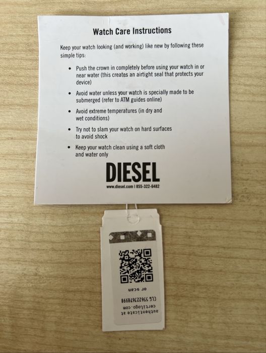 Чоловічий годинник Diesel Mega Chief DZ4548