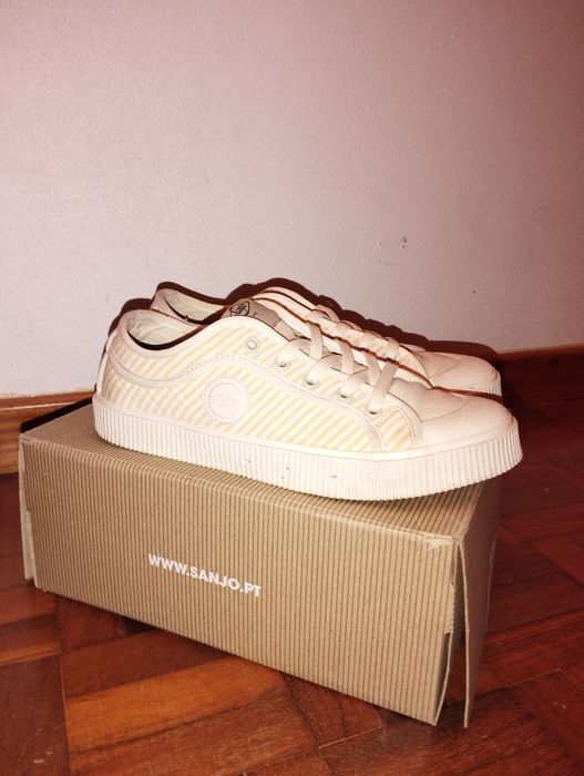 Sapatilhas Sanjo K200 Stripes Yellow