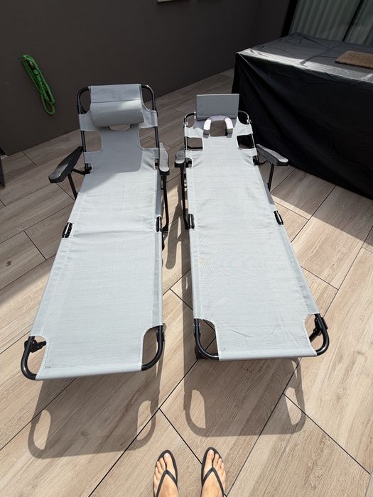 2 Espreguicadeiras Outsunny NOVAS