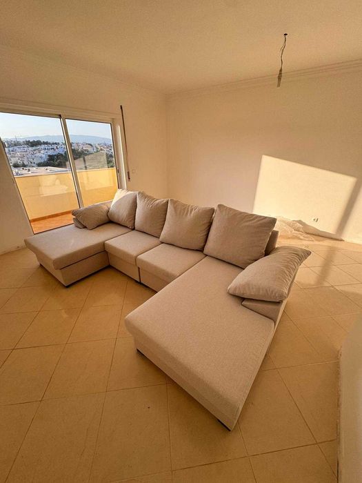 Sofá NOVO com dupla chaise longue (com fatura)