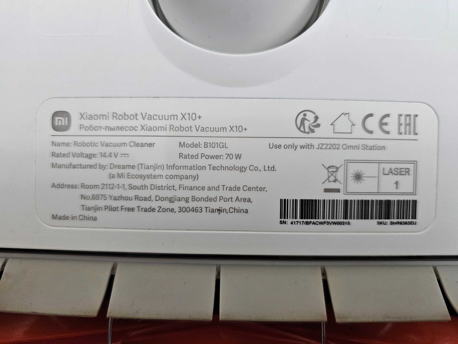 Odkurzacz automatyczny - Xiaomi Robot Vacuum X10+ - robot sprzątający