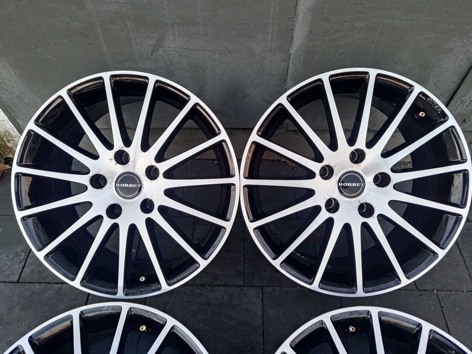 Alufelgi Borbet LS 17 cali 5x120 ET35 BMW, Opel Insignia, VW T5 T6