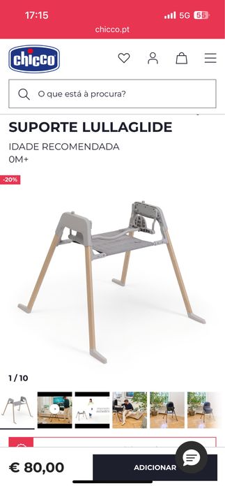 Suporte LULLAGLIDE NOVO (1 mes de uso)