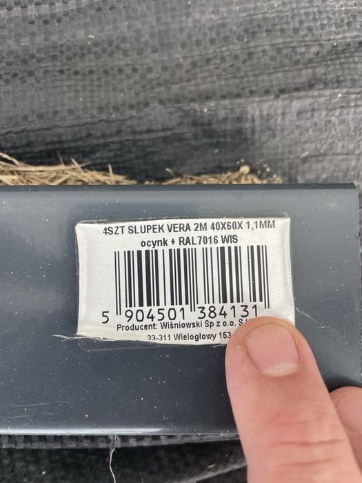 słupki ogrodzeniowe