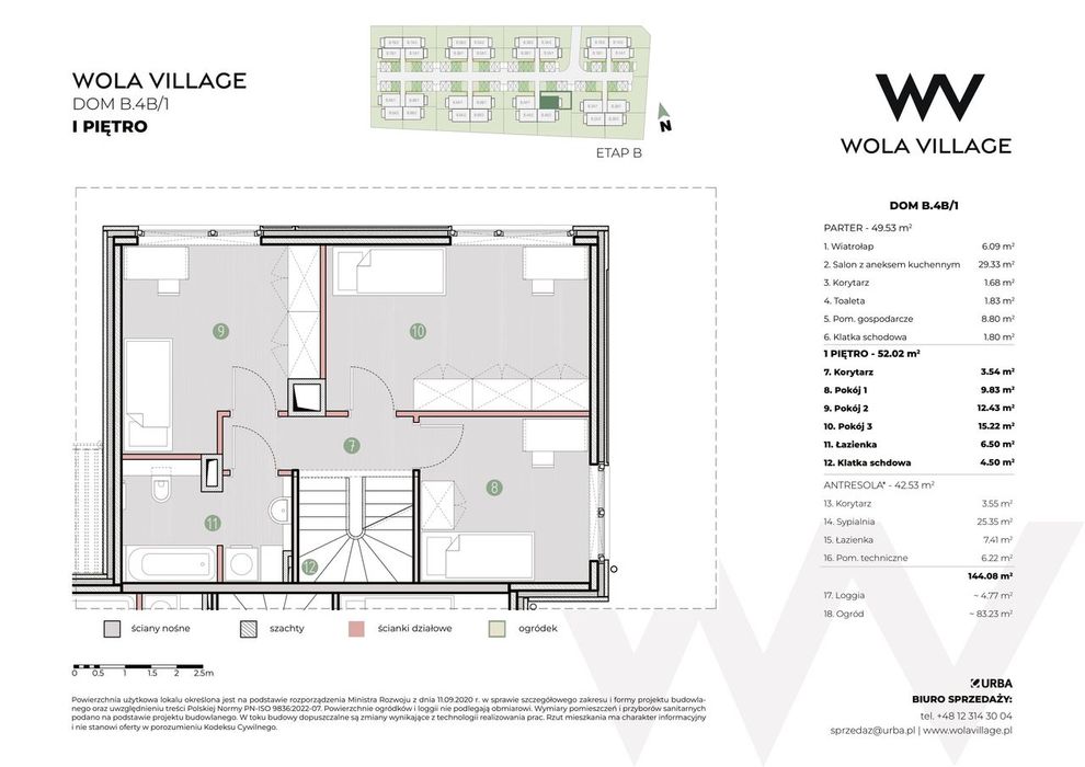 5-pokojowy dom 144m2 + ogródek Bez Prowizji