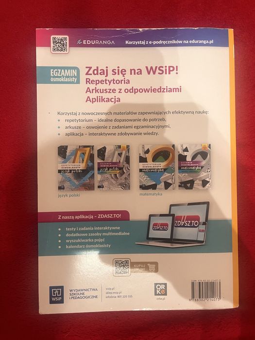 Zamieńmy słowo 8. Język polski.
