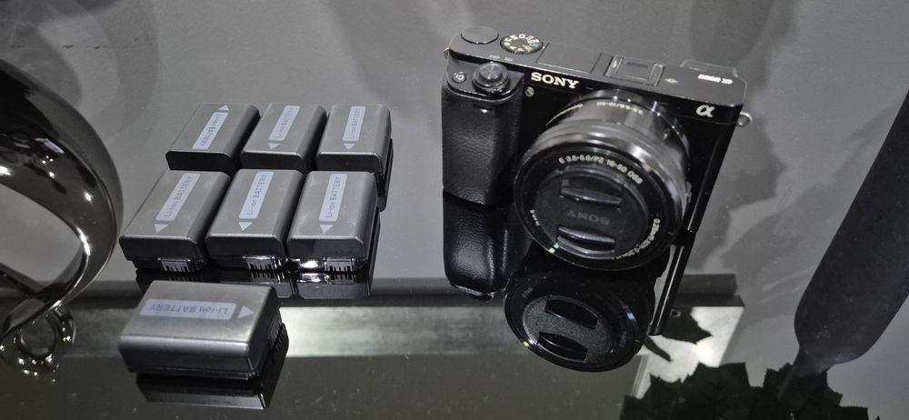 Sony A6000+Lente+Baterias - 66 589 disparos