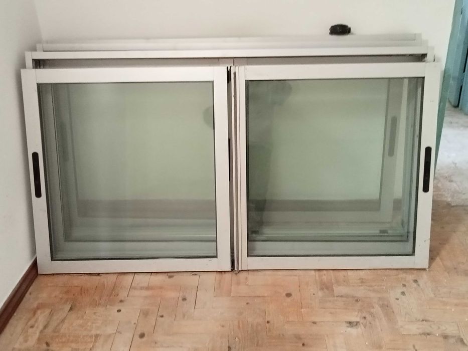janelas de vidro duplo