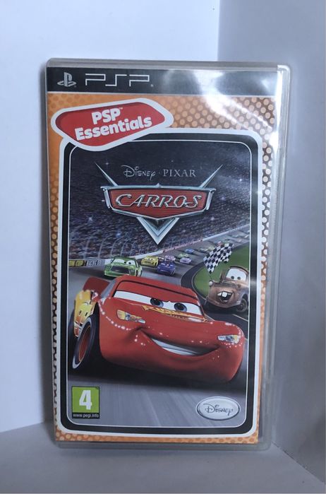 jogo carros da disney pixar para psp