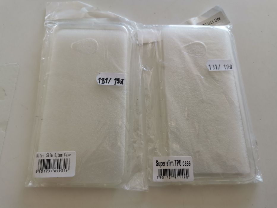 Etui nakładka Case plecki do HTC U11 lite komplet 2 sztuki