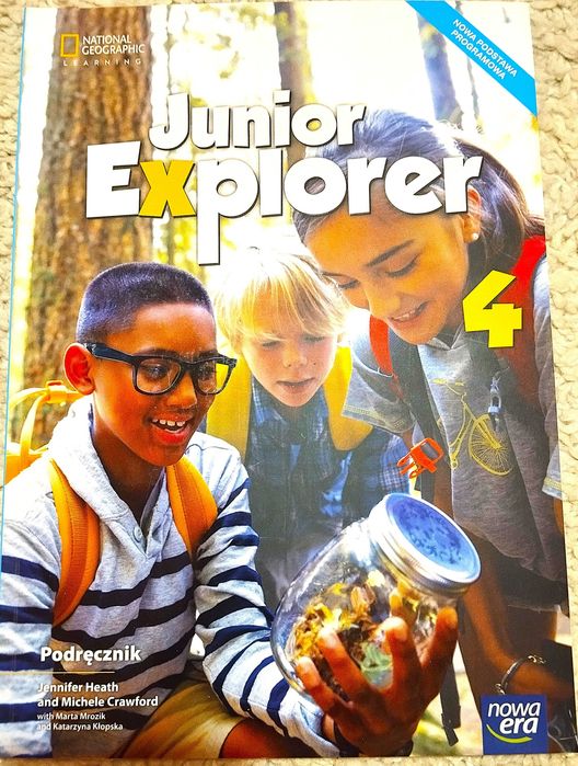 książki wyd. Nowa Era do j. angielskiego Junior Explorer kl. 4, komplet