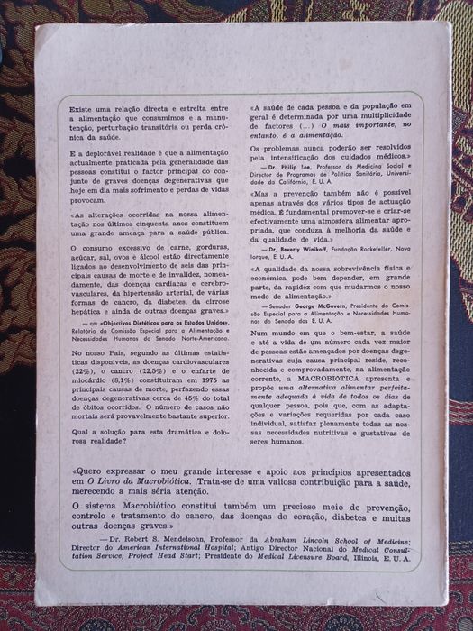 O livro da macrobiótica