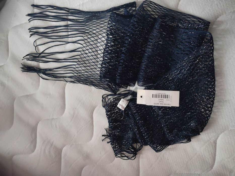 Dekoracyjny Glamour Szal wiskoza