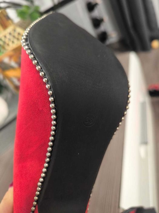 Buty na obcasie- kozaki