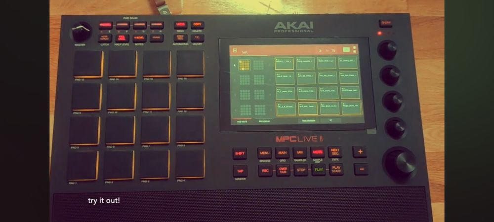 Akai MPC Live 2 (já com OS3)